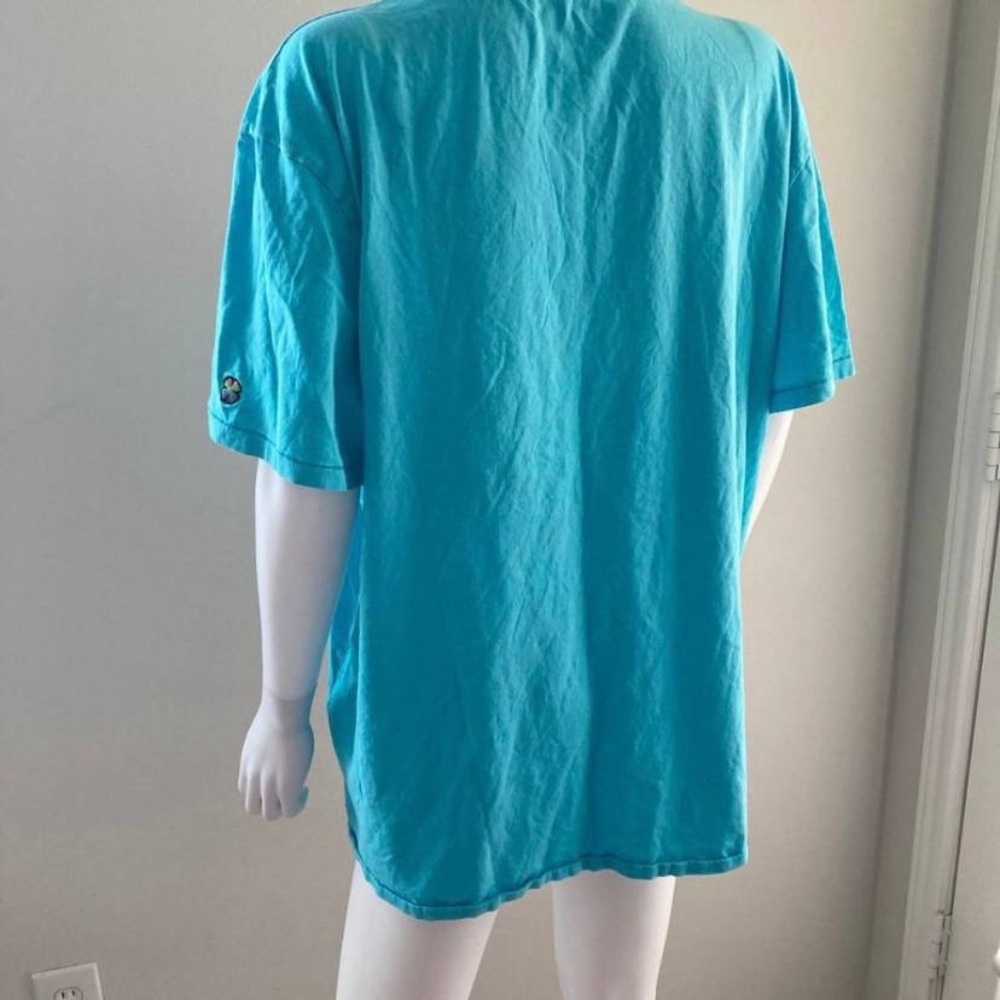Lucky Brand Sky Blue Short Sleeve T-Shirt Sz XXL - Picture 3 of 7
